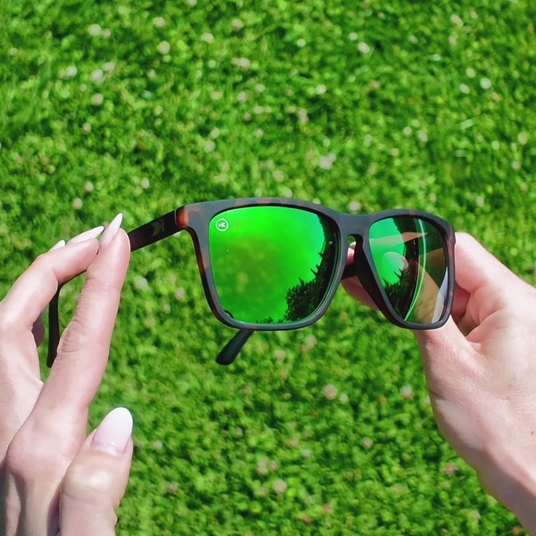 Rubberized Daybreak Fast Lanes Sport Sunglasses