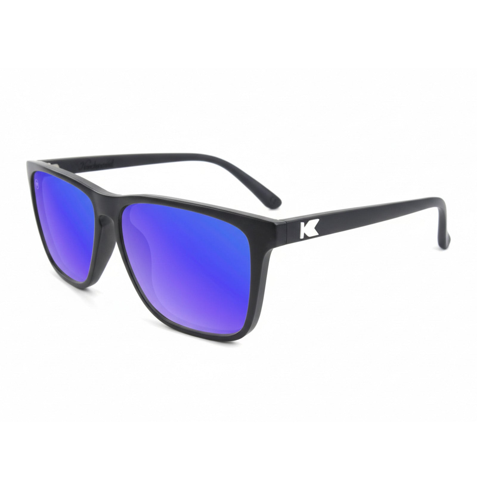Matte Black / Moonshine Fast Lanes Sunglasses, Flyover