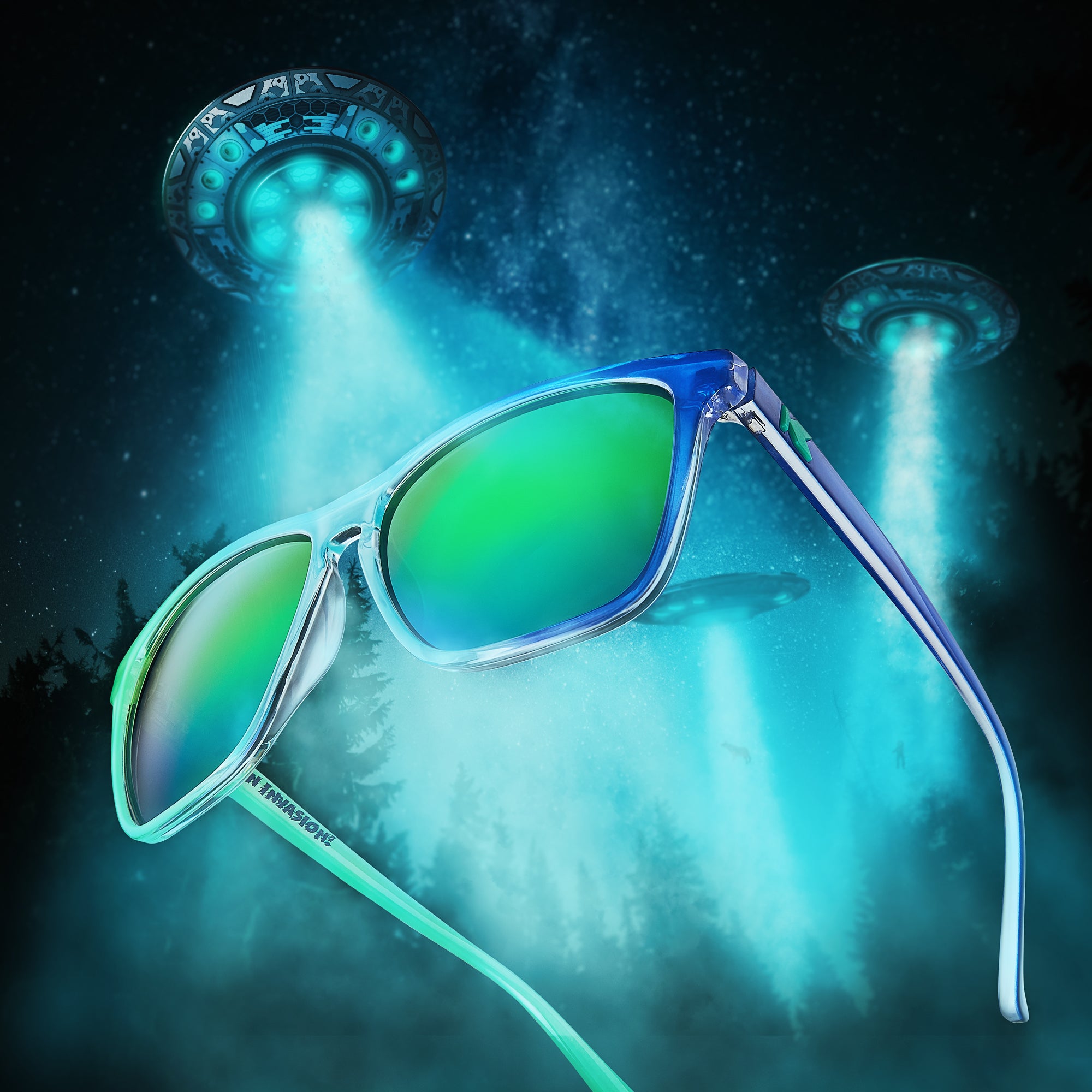 Limited Editions Alien Attack Fast Lanes Sunglasses