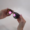 Lifestyle video of Watermelon Geode Mai Tais Sunglasses
