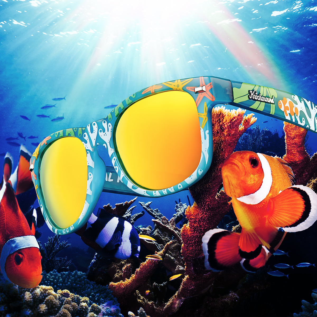 Limited Editions Coral Reef Fort Knocks Sunglasses