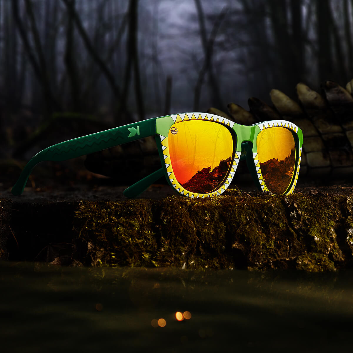 Limited Editions Croc in the Swamo Premiums Sunglasses