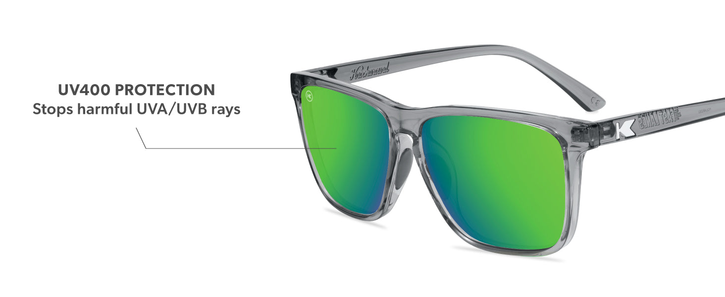 Fast Lanes Frame Features: UV400 protection lenses