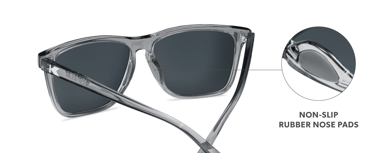 Fast Lanes Frame Features: non-slip rubber nose pads