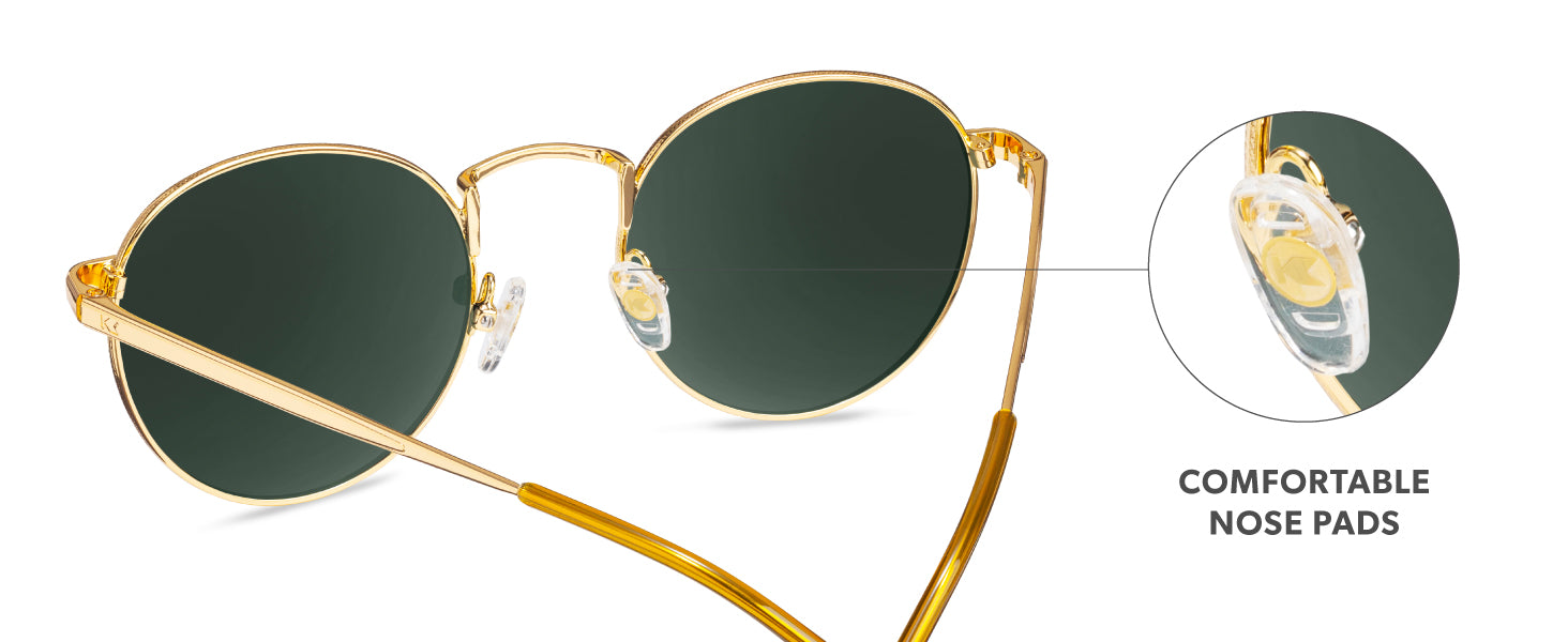 Love & Haights Sunglasses Features: Comfortable Nose Pads