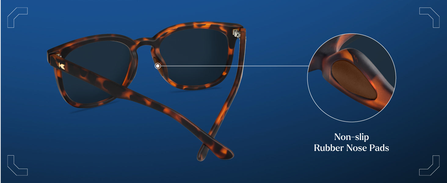 Paso Robles Frame Features: non-slip rubber nose pads