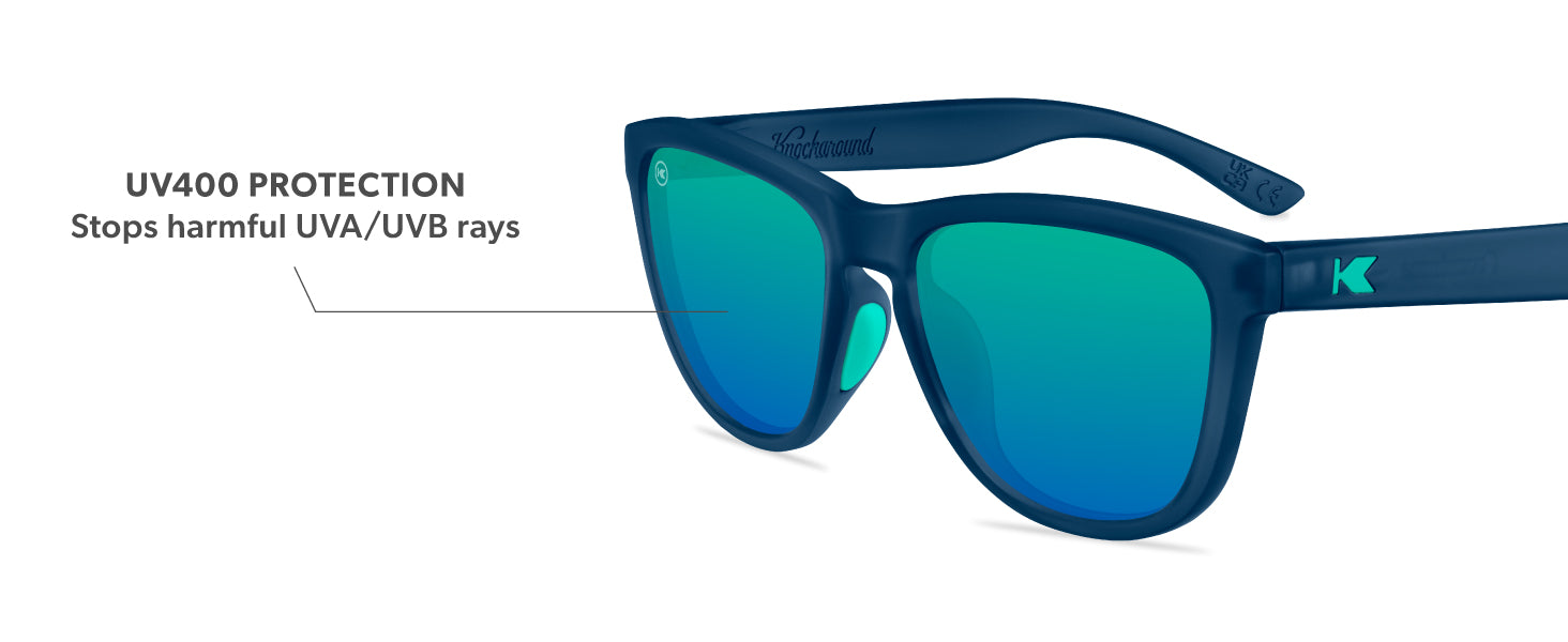 Premiums Frame Features: UV400 protection lenses