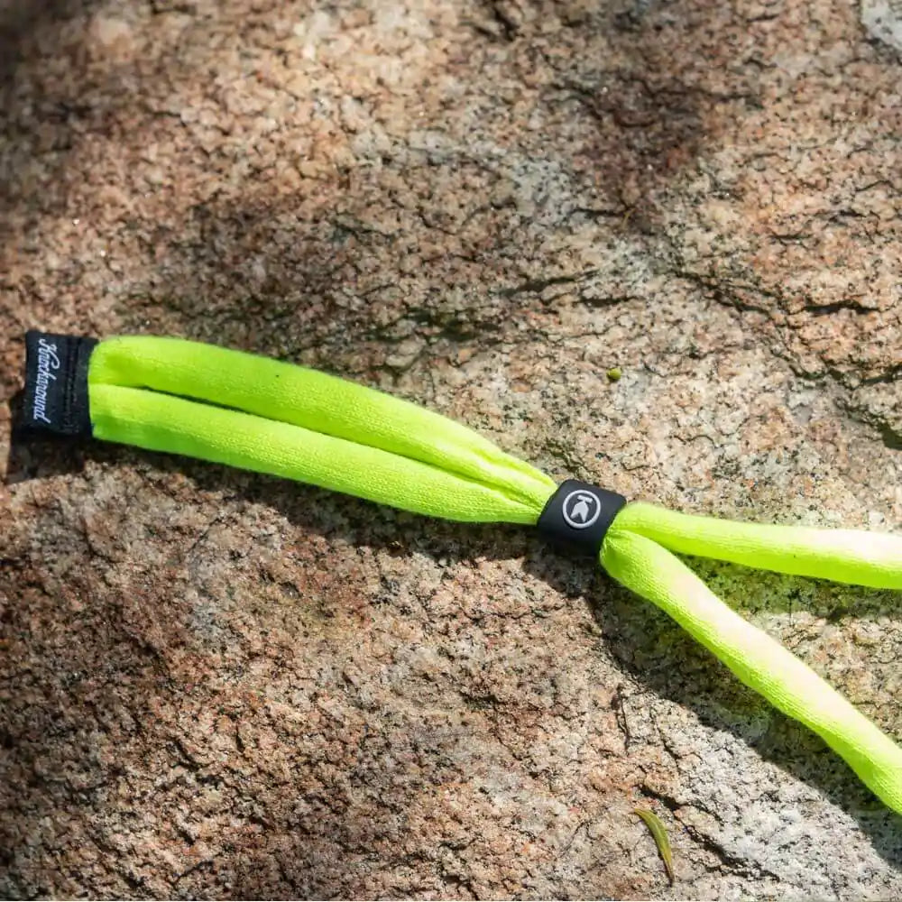 Lifestyle photo of Neon Yellow Eyewear Strap
