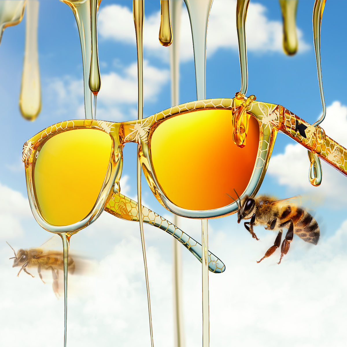 Limited Editions Hive Mind Premiums Sunglasses