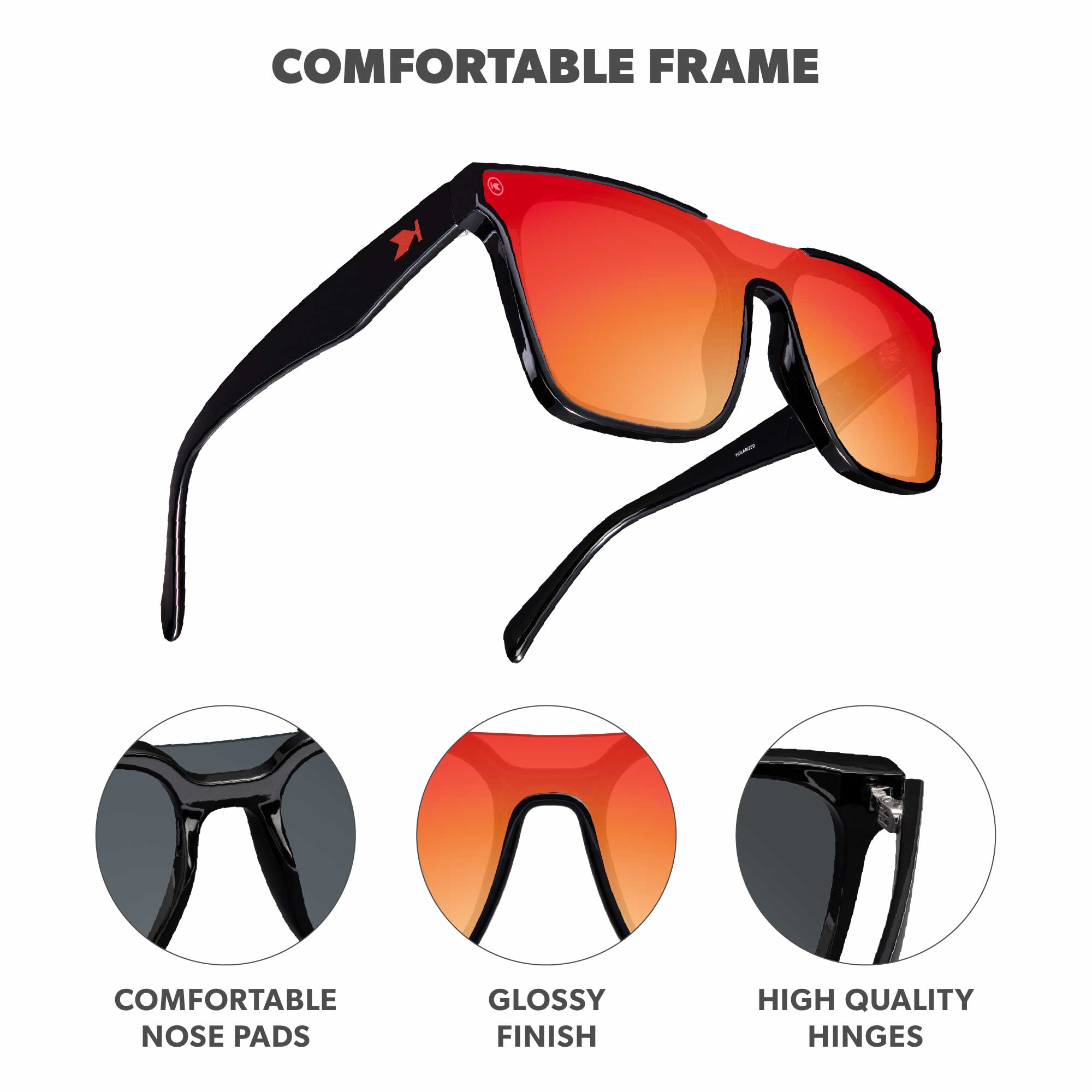 Venezia Afters Sunglasses, Frame Features