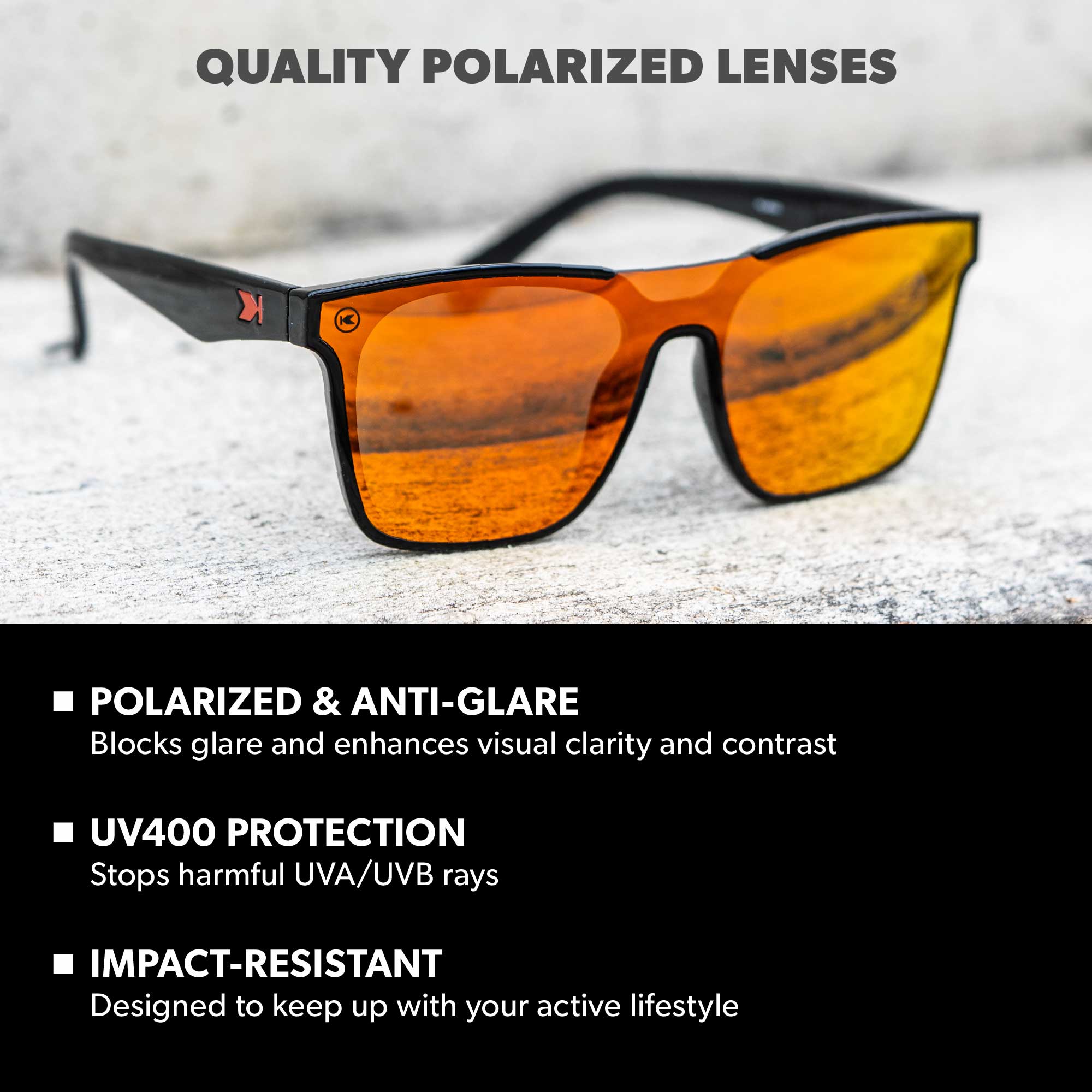 Venezia Afters Sunglasses, Lens Features