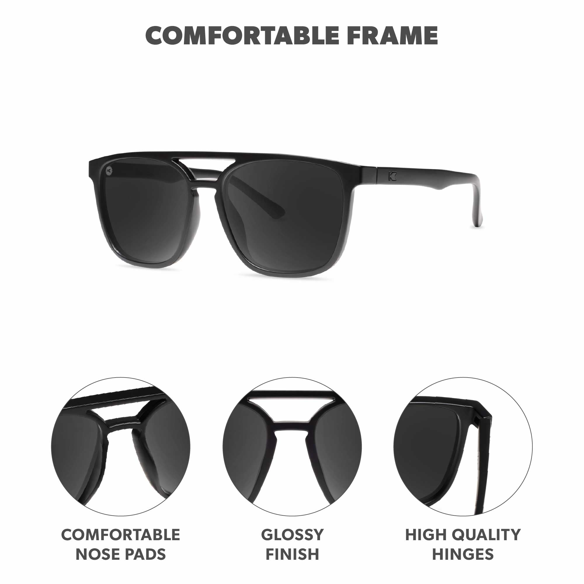 Black on Black Brightsides, Frame Features