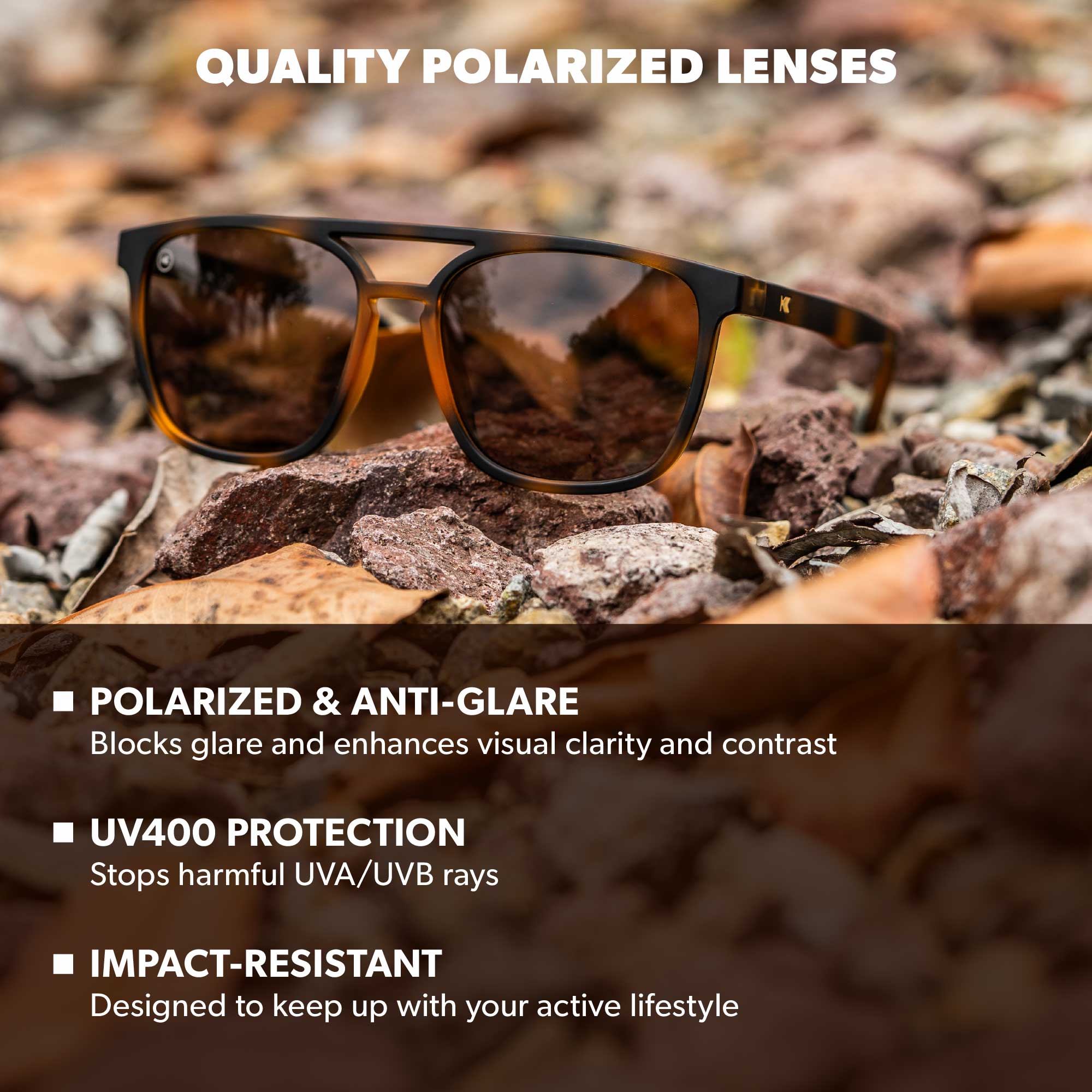 Cypress Brightsides Sunglasses, Lens Features