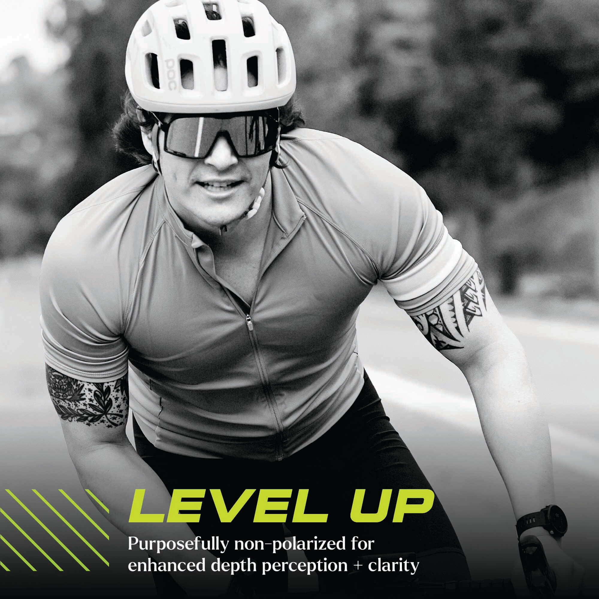 Black on Black Campeones Sunglasses, Lens Tech