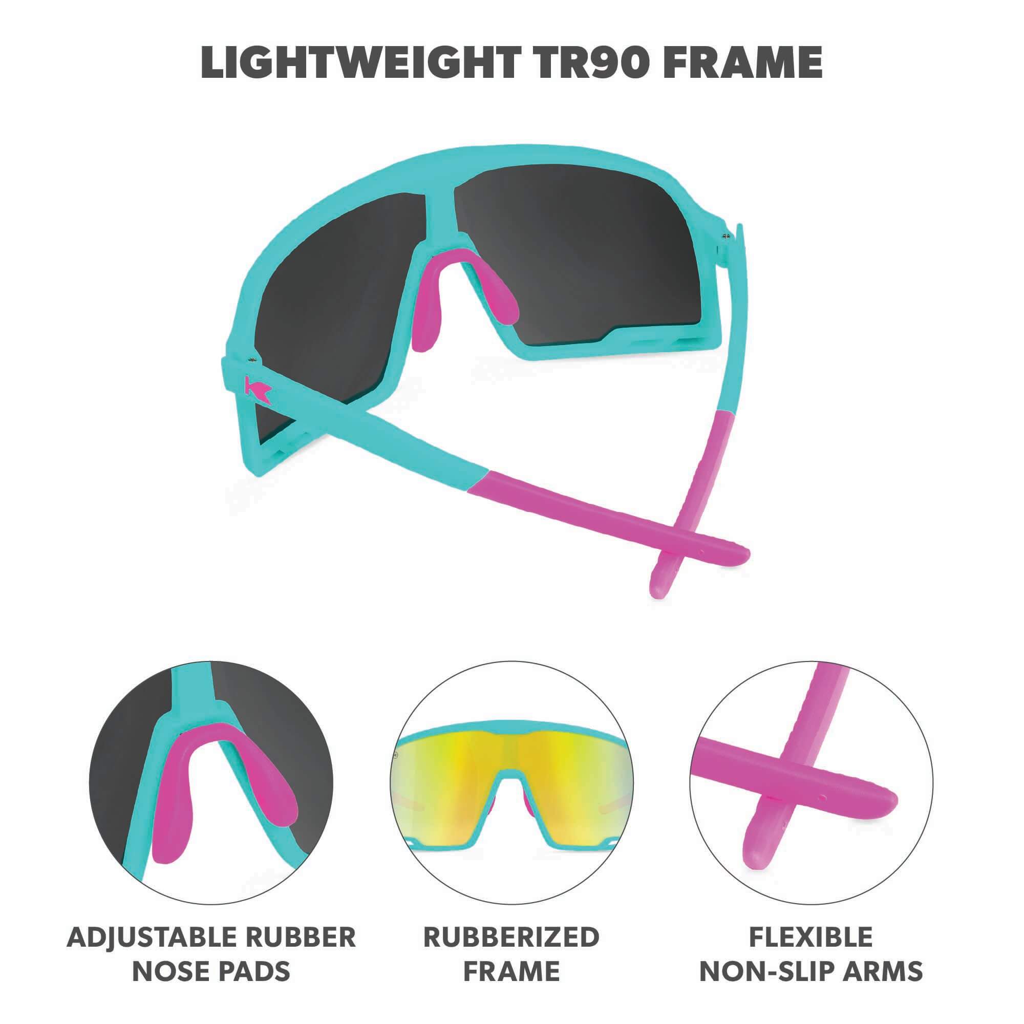 House Party Campeones Sunglasses, Frame Features