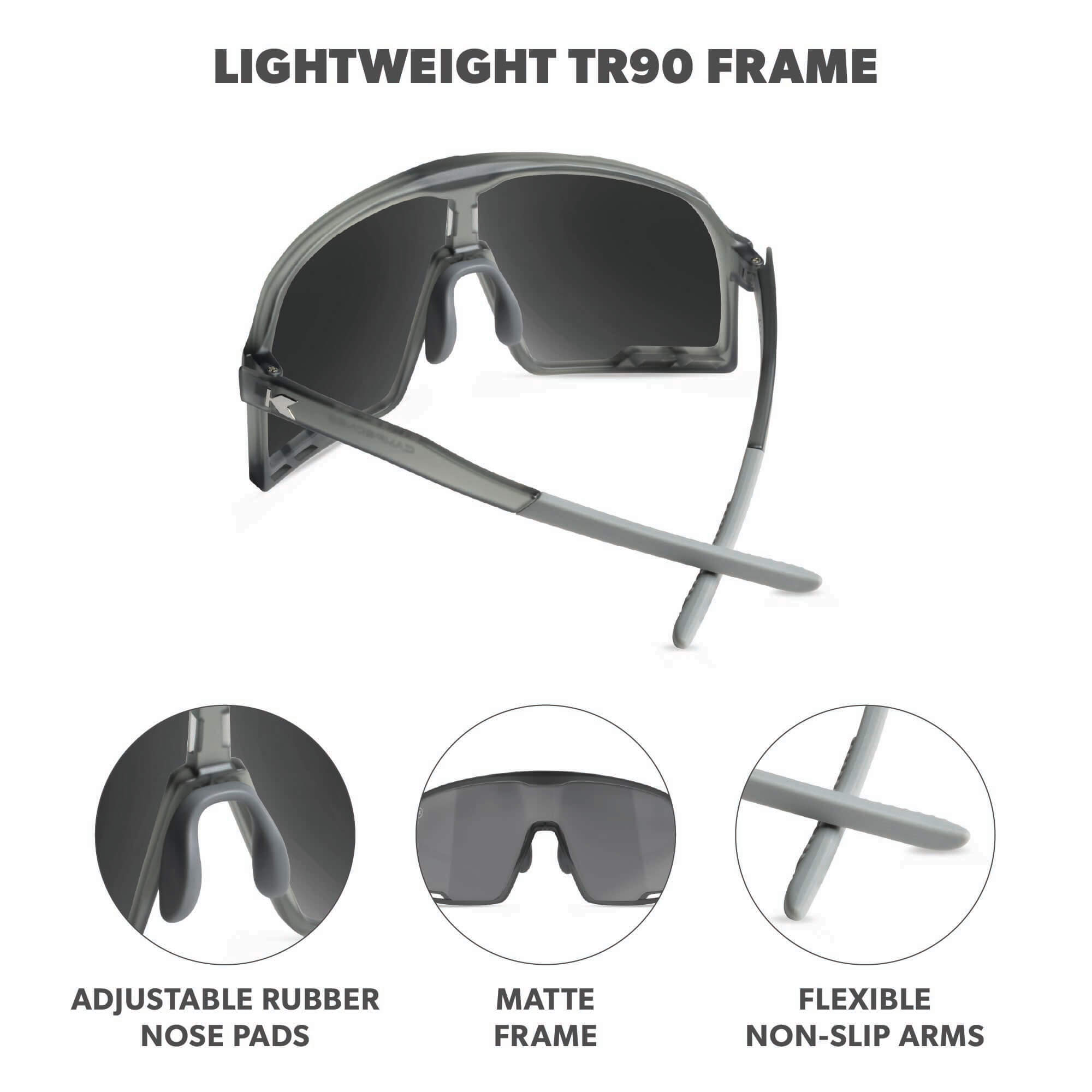Robotron 5000 Campeones Sunglasses, Frame Features