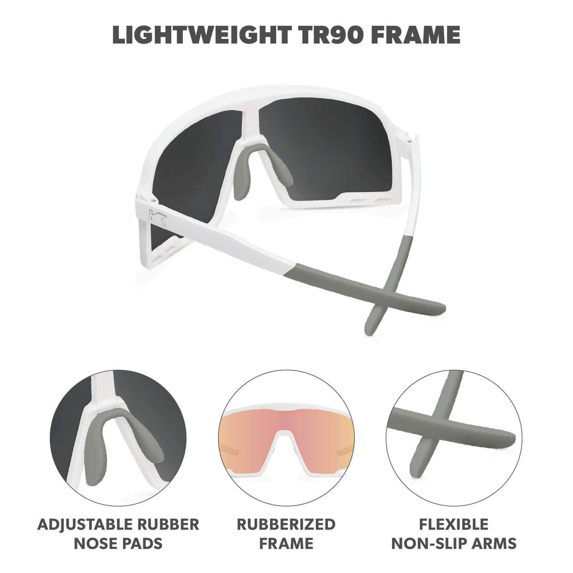 Starlight Campeones Sunglasses, Frame Features