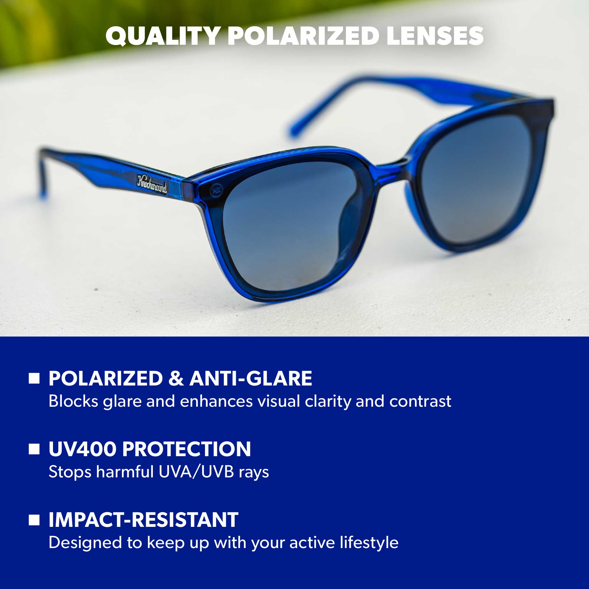 Eclipse Cloud Catchers Sunglasses, Lens Features