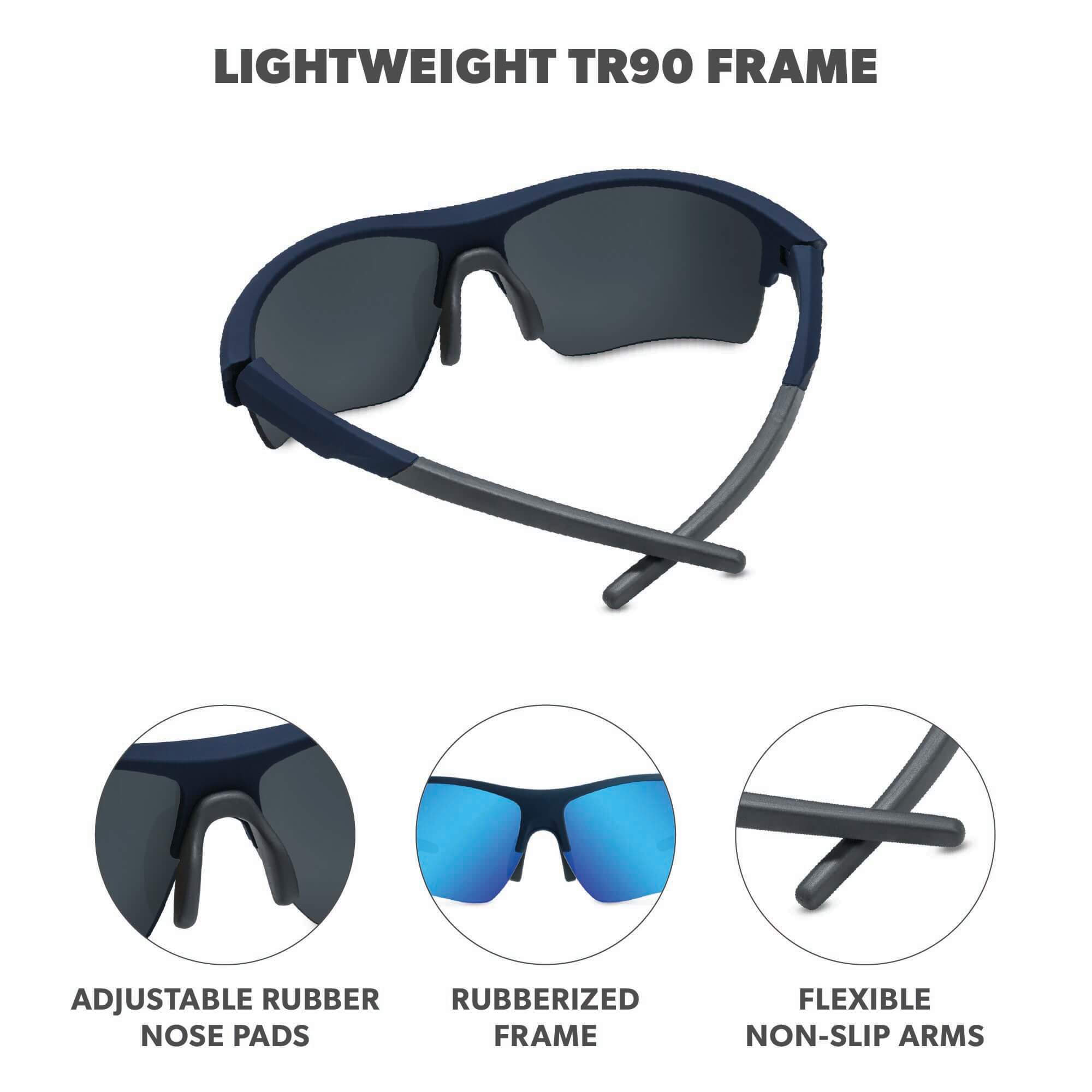 Odyssey Flight Paths Sunglasses, Frame Features