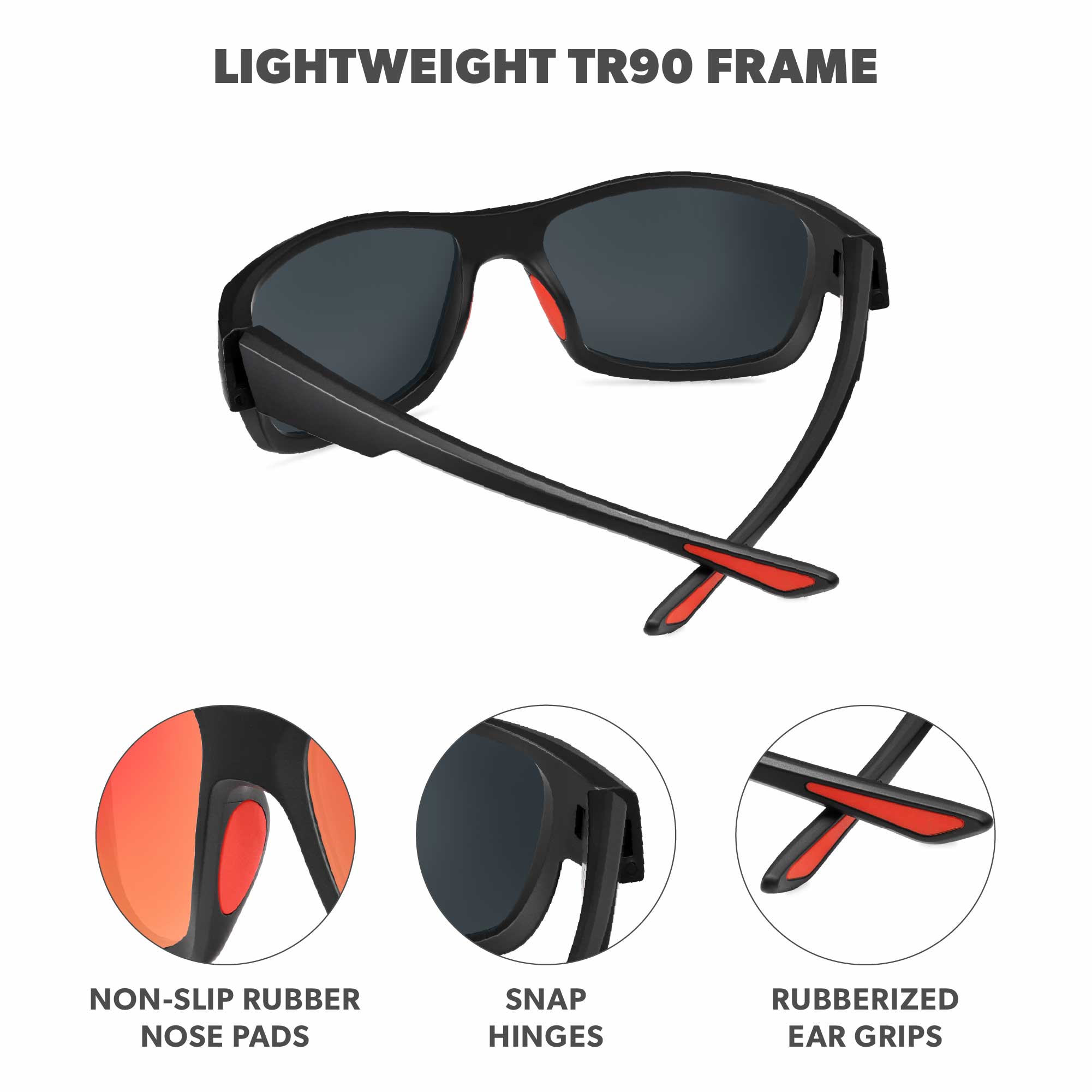 Inferno High Stakes Sunglasses, Frame Features