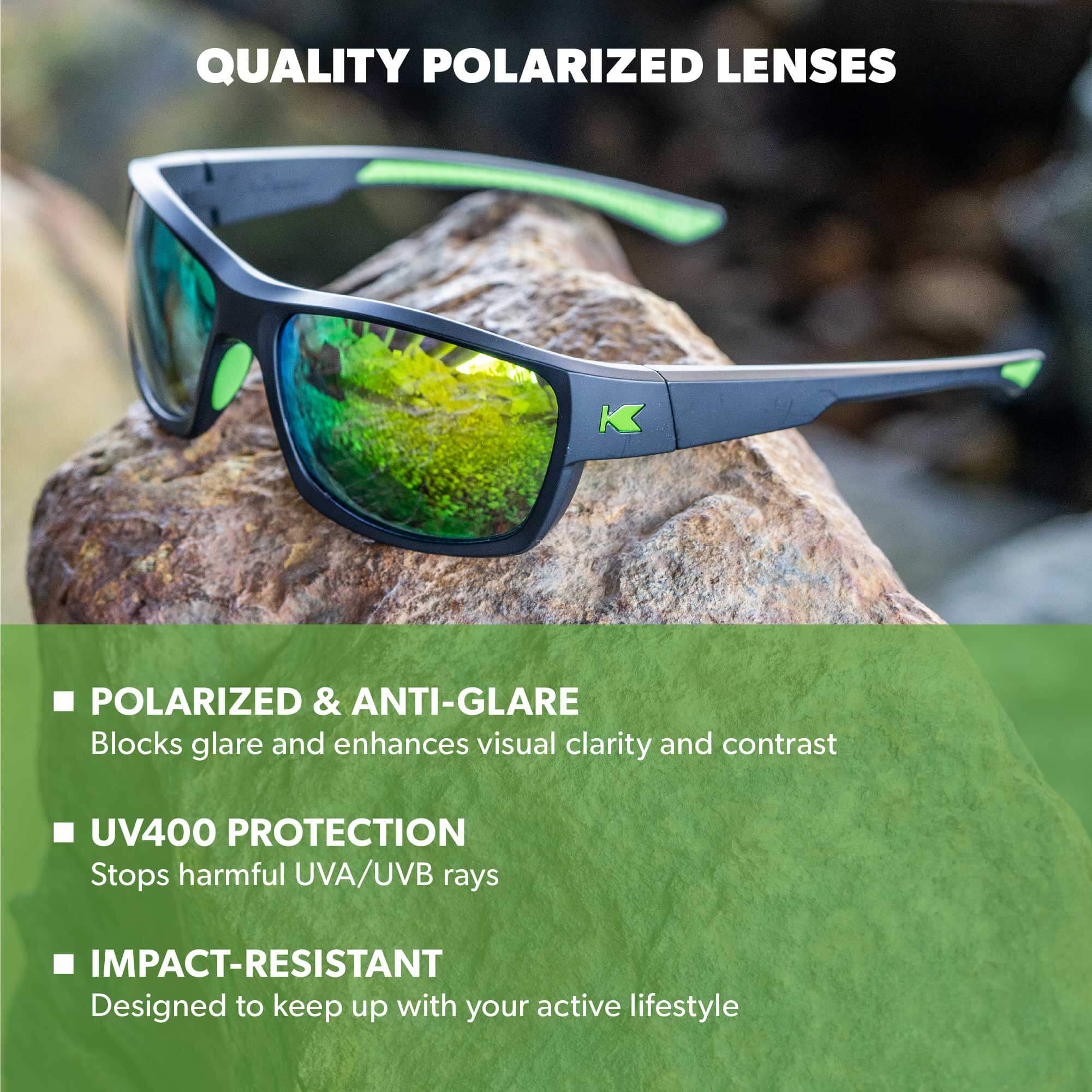 Vortex High Stakes Sunglasses, Lens Features