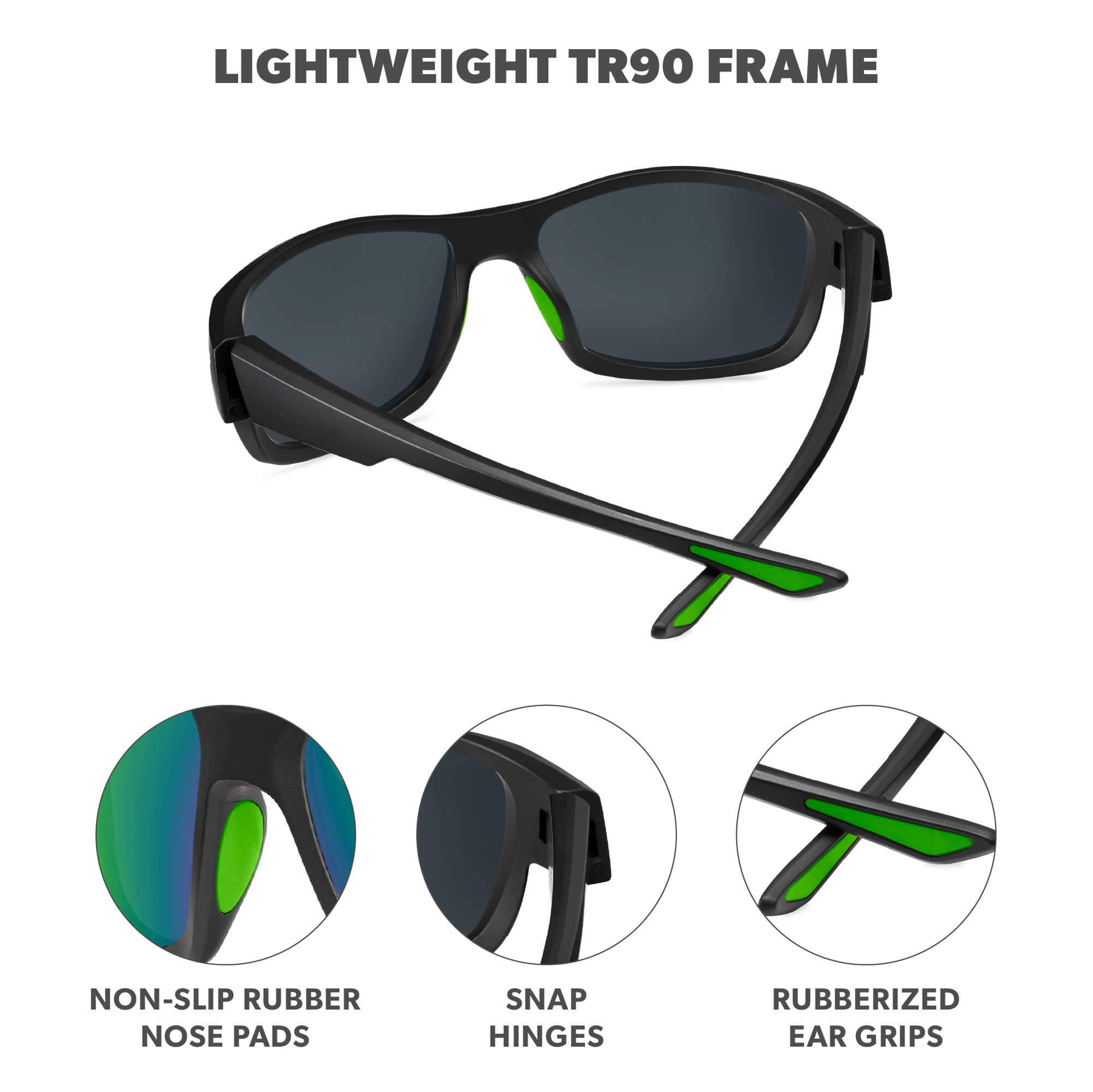 Vortex High Stakes Sunglasses, Frame Features