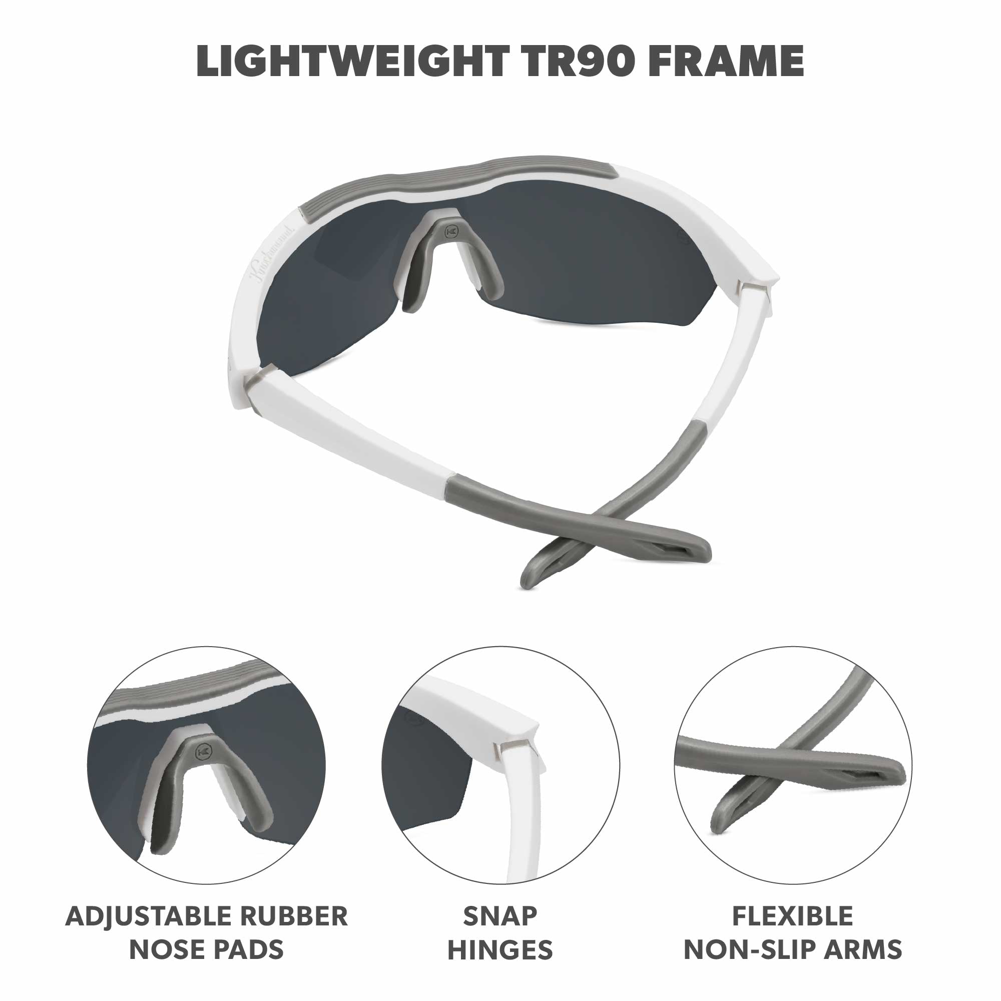 Starlight Kinetics Sunglasses, Frame Features
