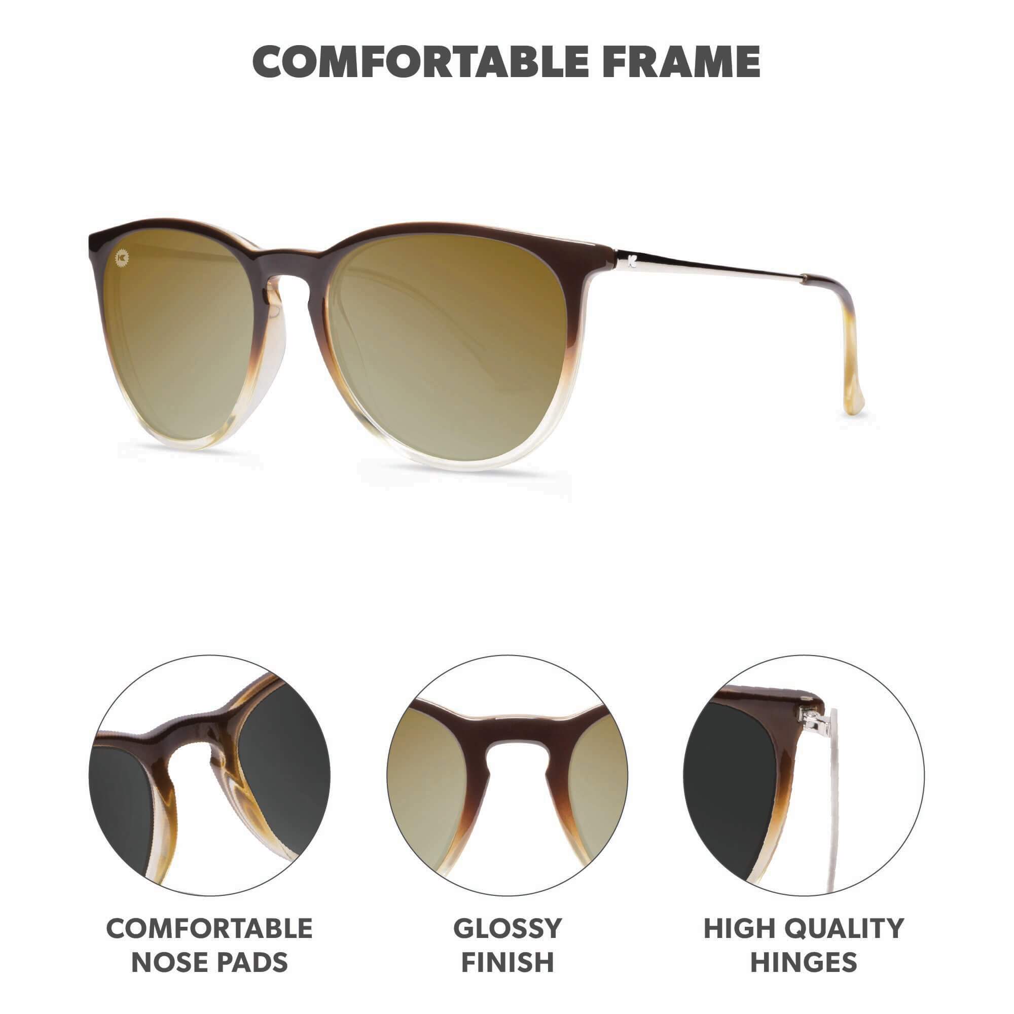 Brookbed Mary Janes Sunglasses, Frame Features