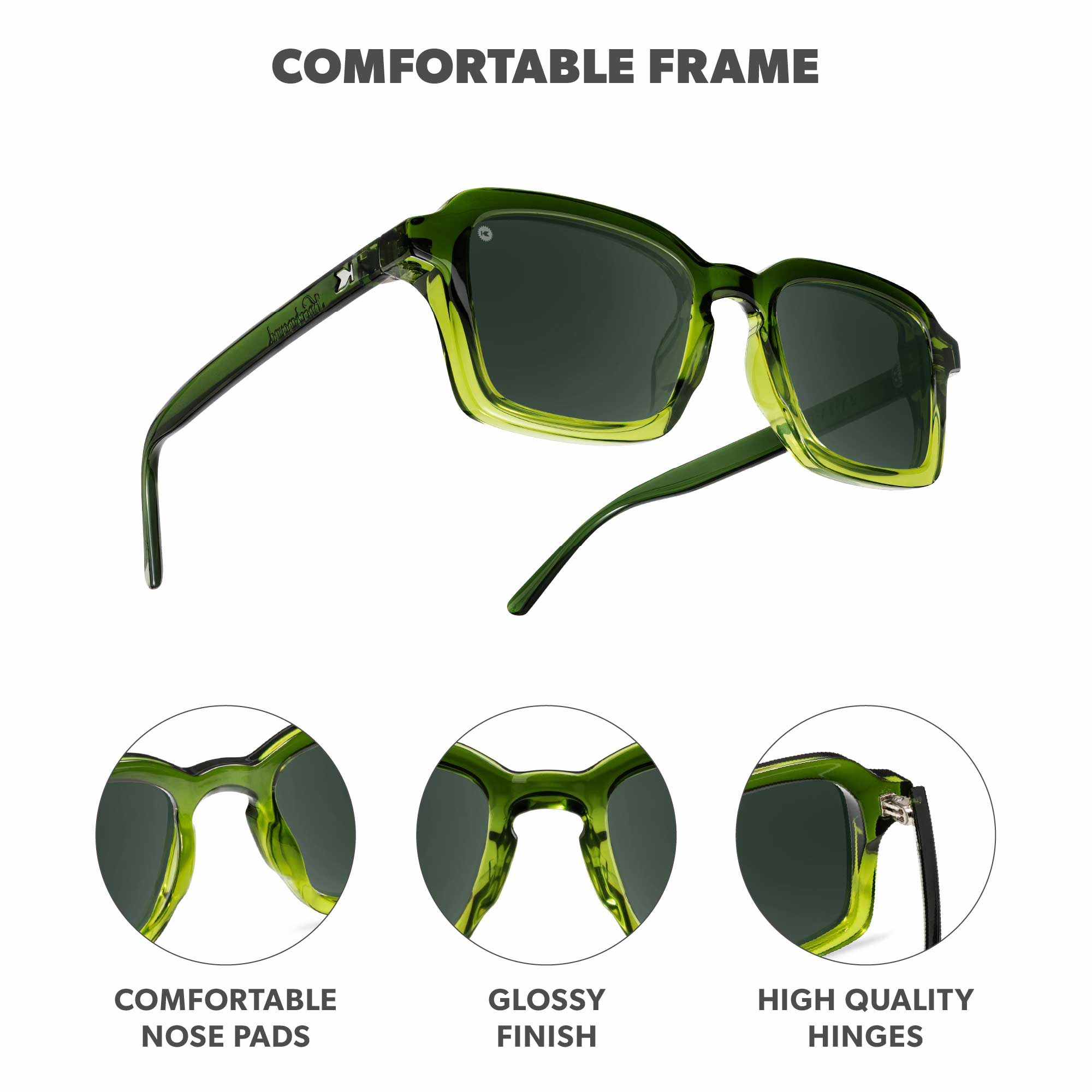 Nori Panoramas Sunglasses, Frame Features
