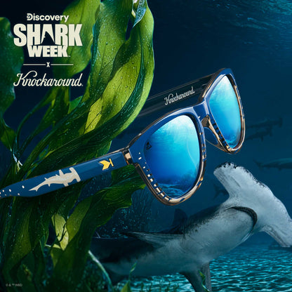 Knockaround x Shark Week Premiums Sport 2026 Sunglasses