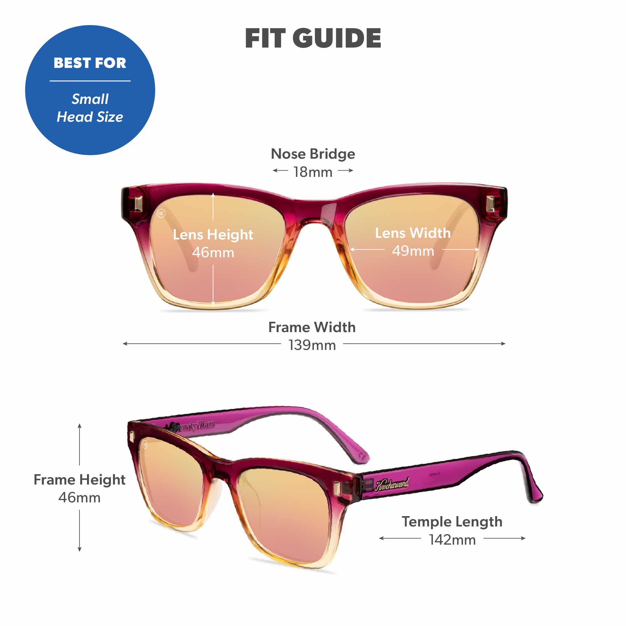 Hot Take Seventy Nines Sunglasses, Fit Guide