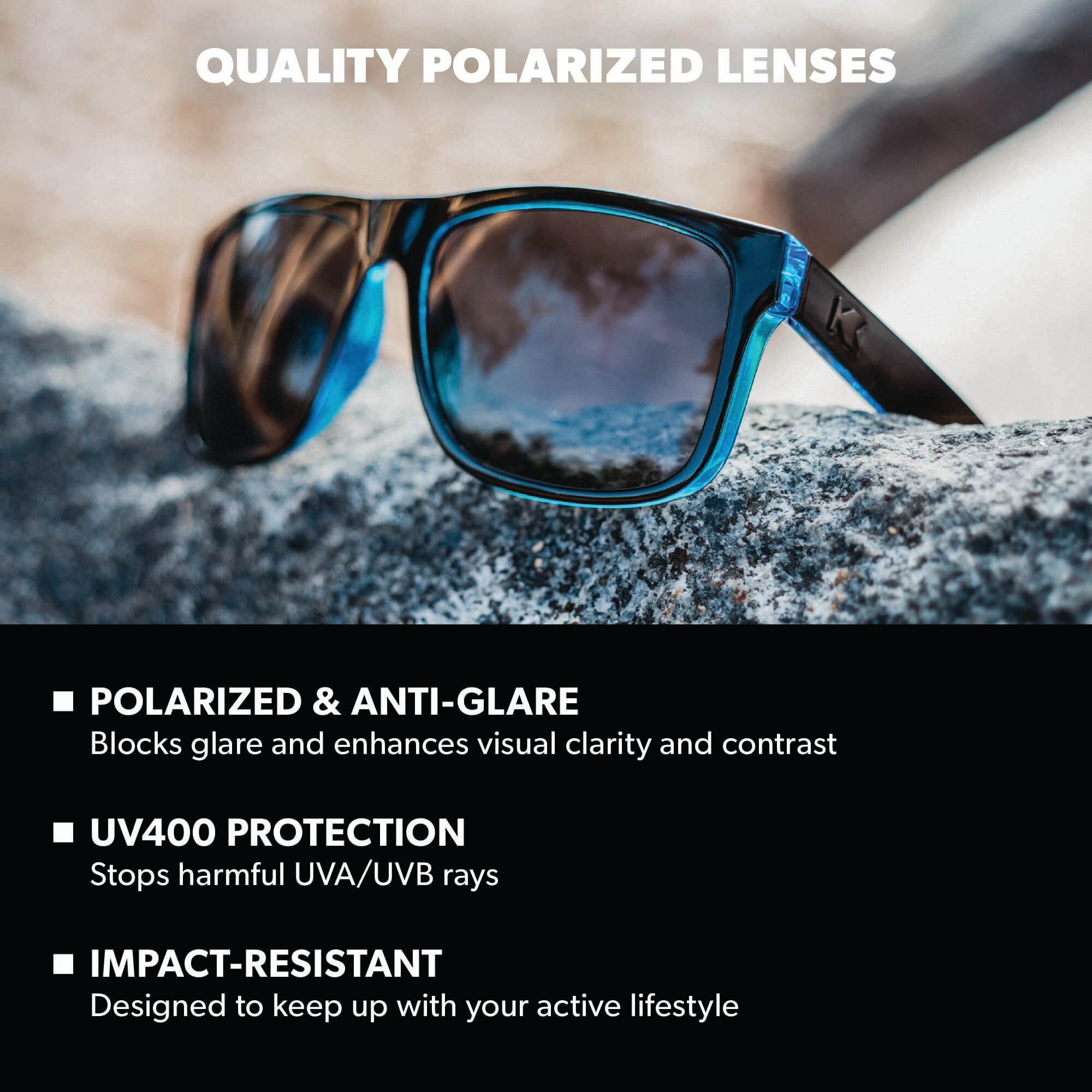 Black Ocean Torrey Pines Sunglasses, Lens Features