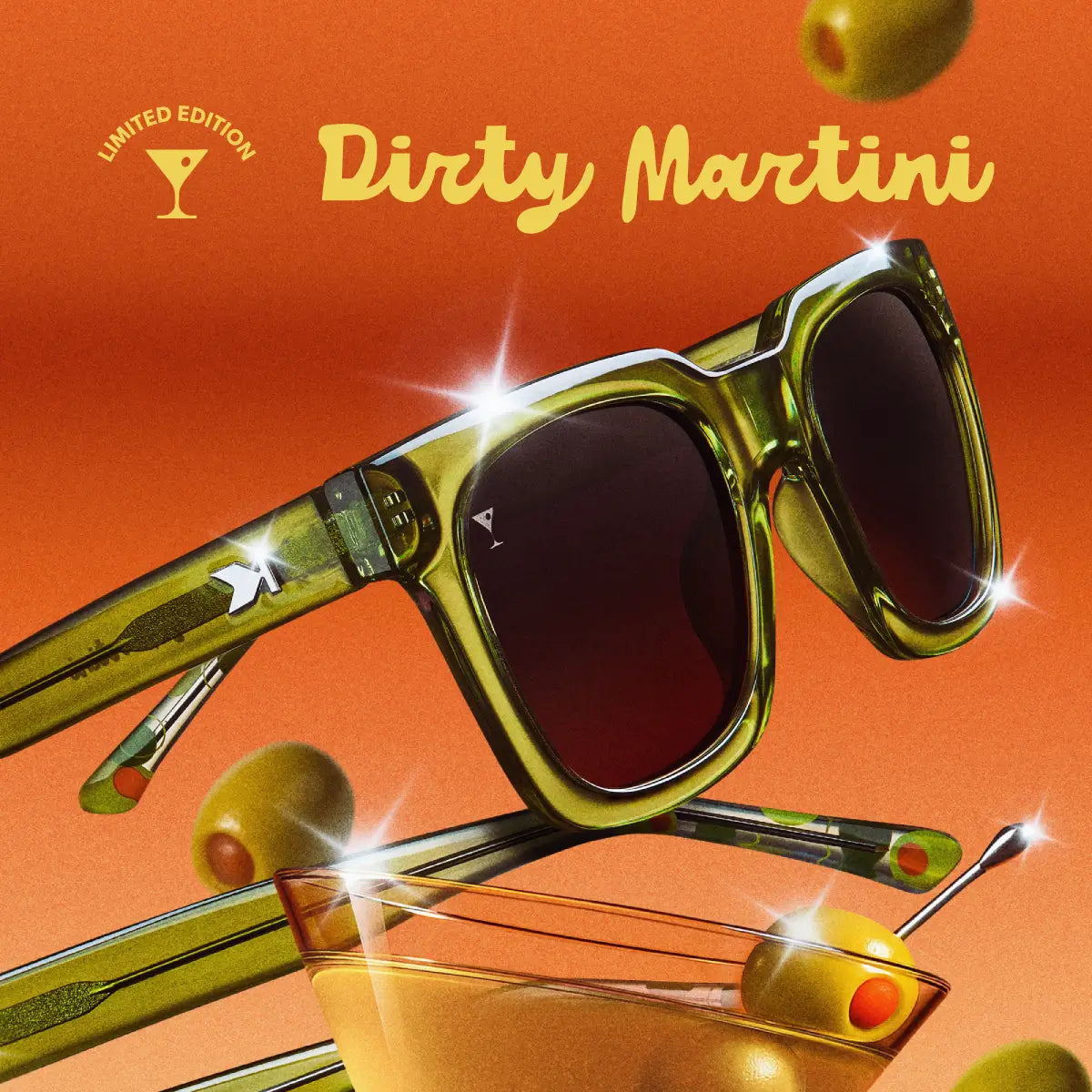 Limited Edition Dirty Martini Songbirds Sunglasses
