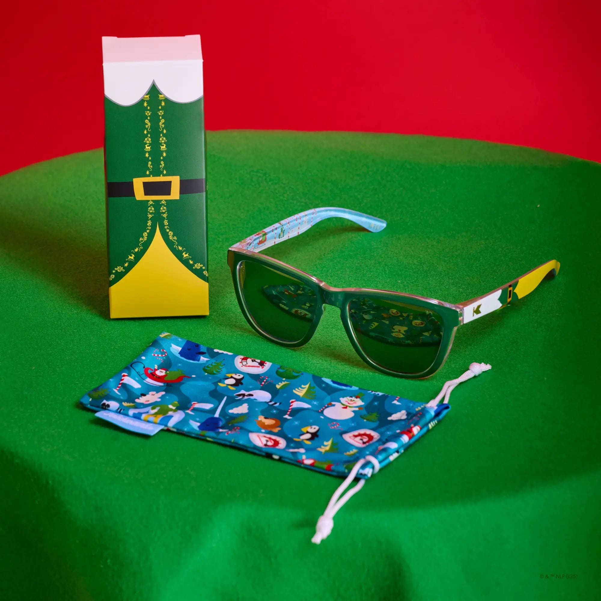 Lifestyle photo of Knockaround x Elf Premiums Sunglasses