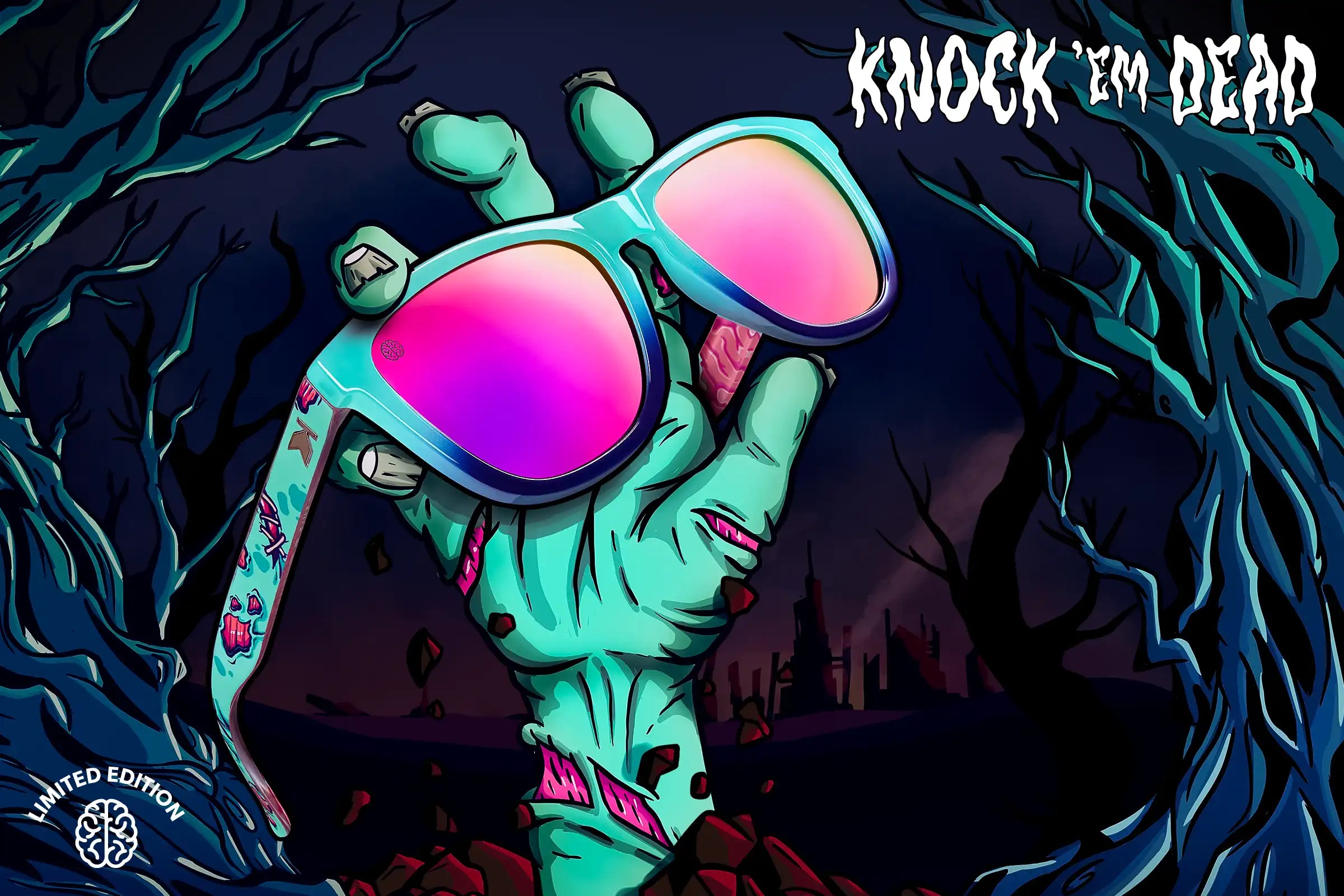 Limited Edition Knock Em Dead Premiums Sunglasses