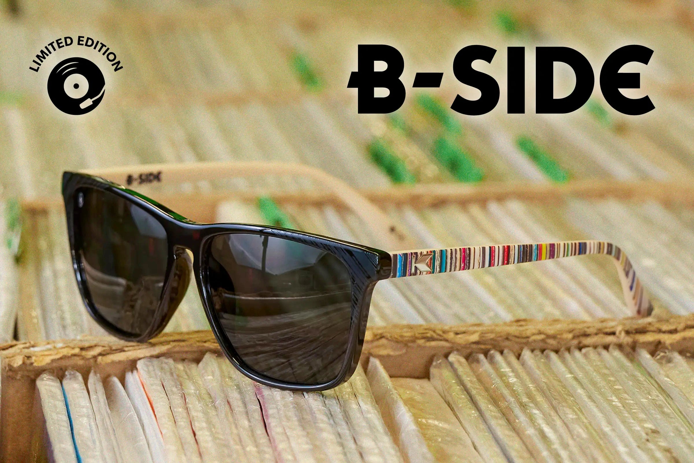 Limited Edition B-Side Fast Lanes Sunglasses, Blurb Image