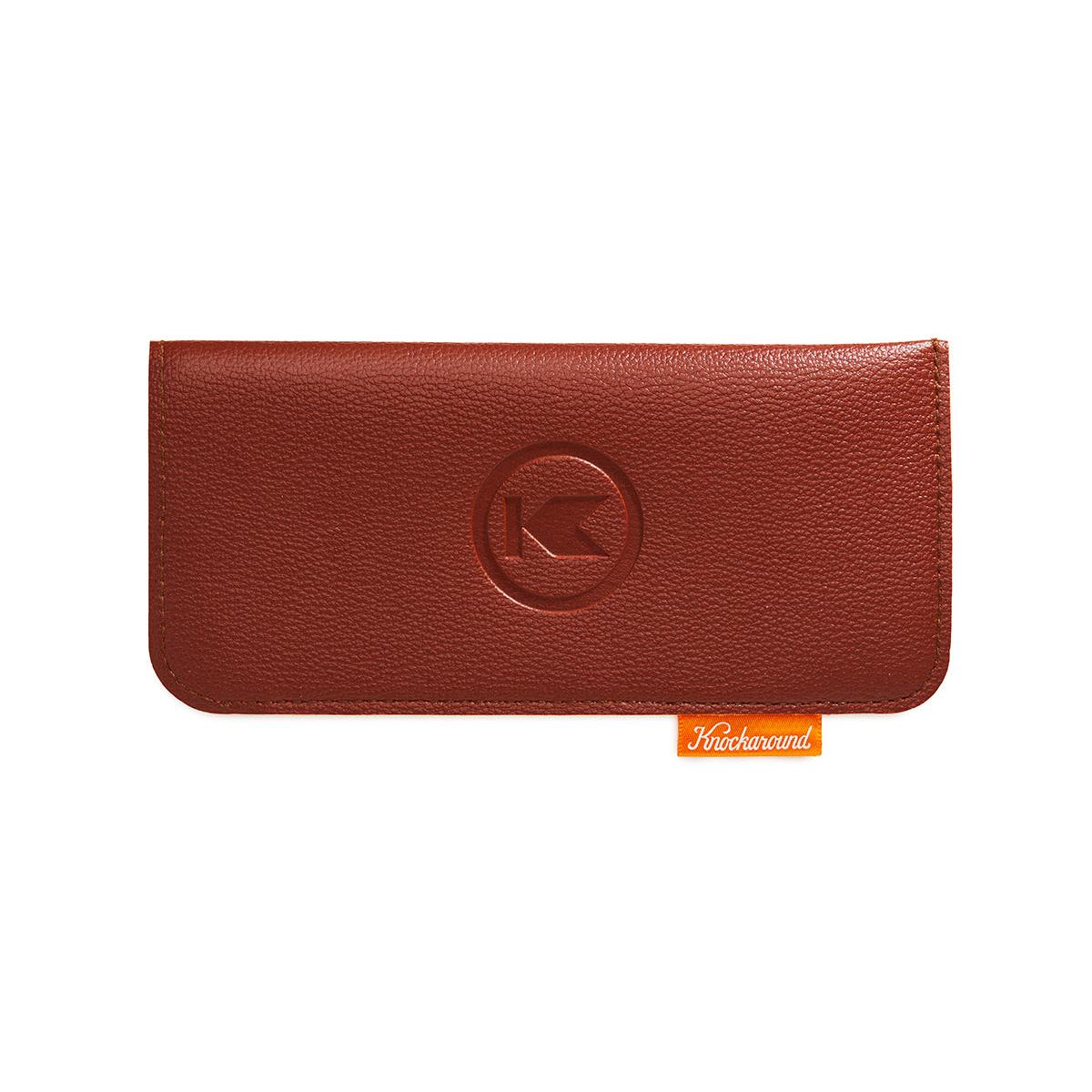 Knockaround Sunglasses Brown Sleeve, Back