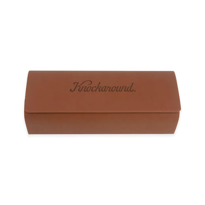 Knockaround Brown Hard Case, Front