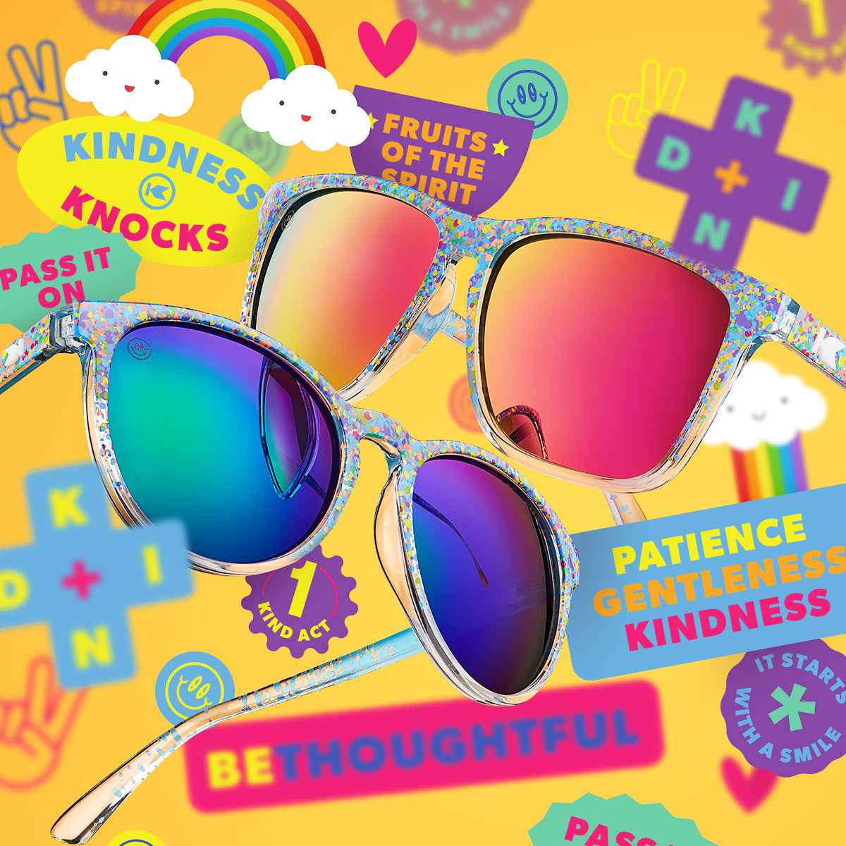 Limited Editions Kindness is Dope Sunglasses