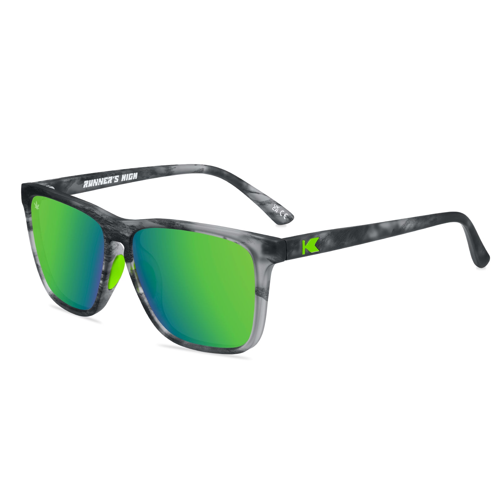 Runner's High Fast Lanes Sport Sunglasses, Flyover