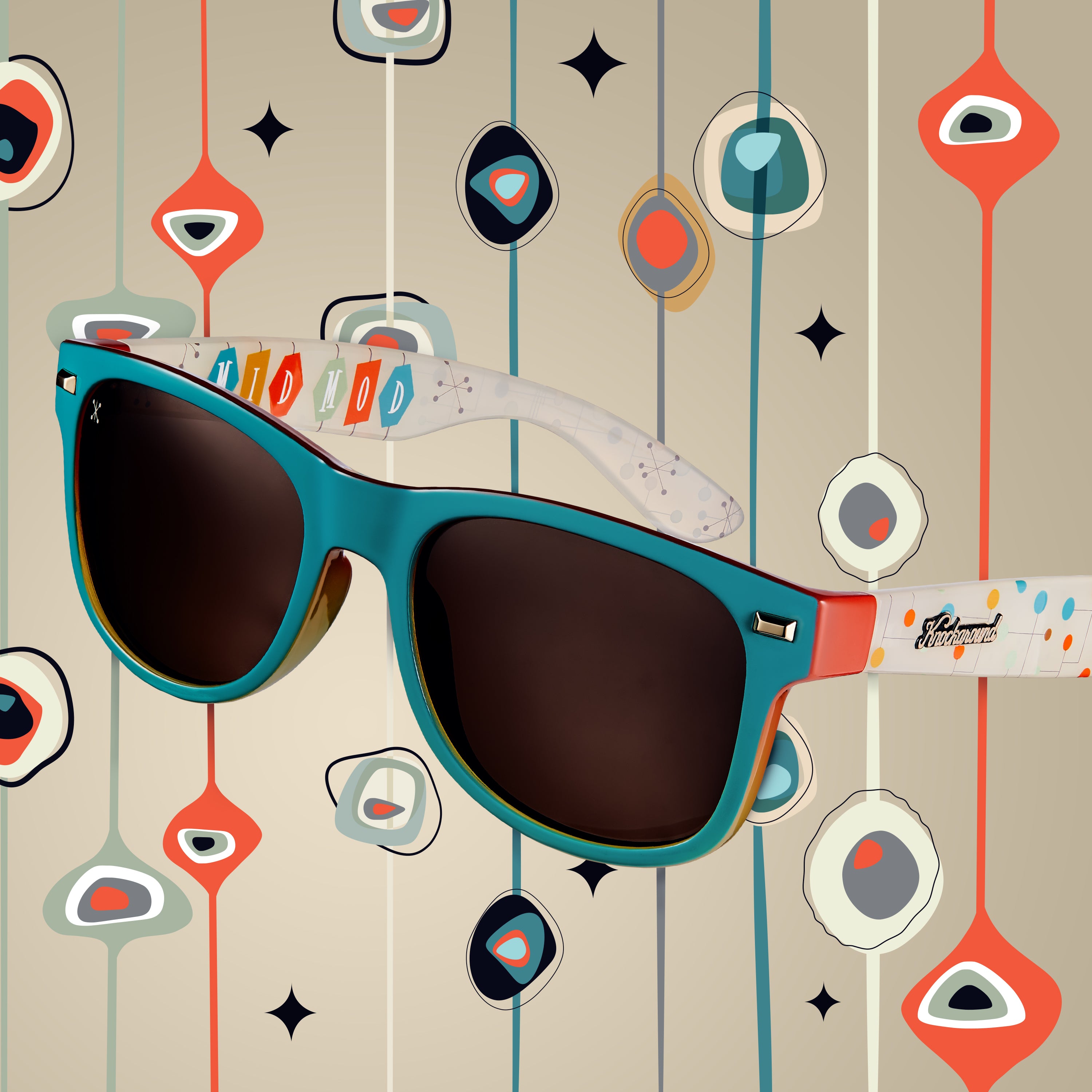 Limited Editions Mid Mod Fort Knocks Sunglasses