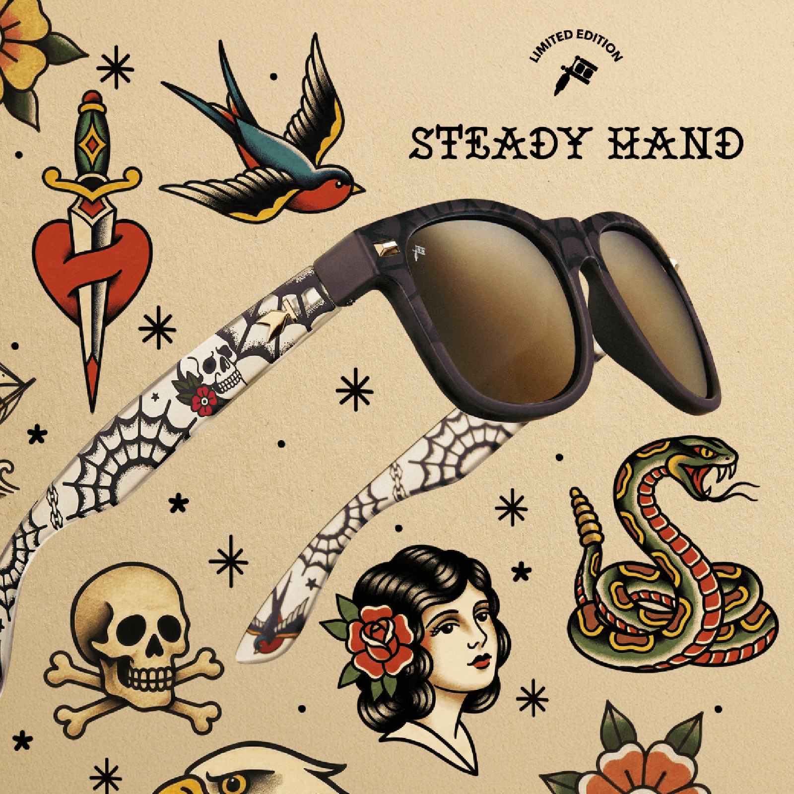 Limited Edition Steady Hand Fort Knocks Sunglasses