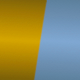 Gold / Sky Blue