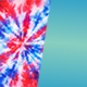 Tie-Dye / Aqua 
